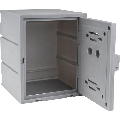 Locker, 15" x 15" x 18", Grey, Assembled Haskins Industrial Inc.