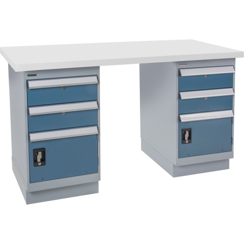 &eacute;tabli pr&eacute;conçu, 72" la x 30" p x 34" h, Capacit&eacute; 2500 lb Haskins Industrial Inc.
