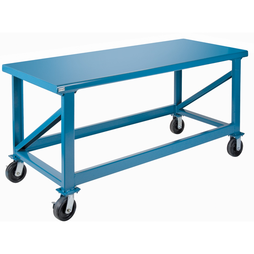 Extra Heavy-Duty Workbenches - All-Welded Benches, Steel Surface Haskins Industrial Inc.