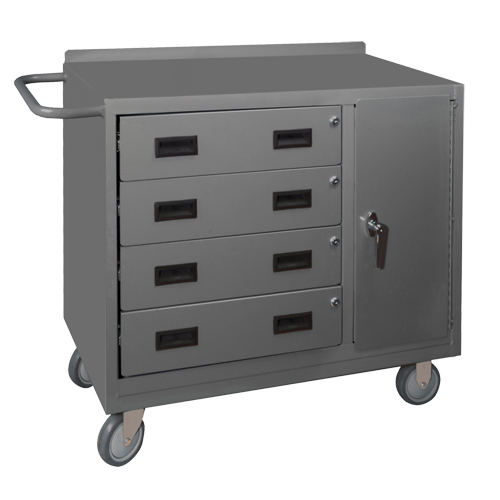 Armoire d'&eacute;tabli mobile, Acier Surface Haskins Industrial Inc.
