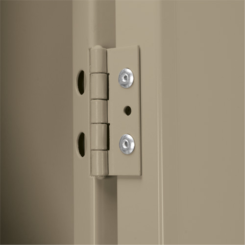 Clean-Line Lockerette, 6 -tier, 15" x 72" x 12", Steel Haskins Industrial Inc.