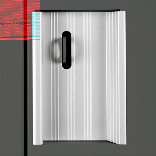 Clean-Line Lockerette, 6 -tier, Bank of 3, 15" x 72" x 12", Steel Haskins Industrial Inc.