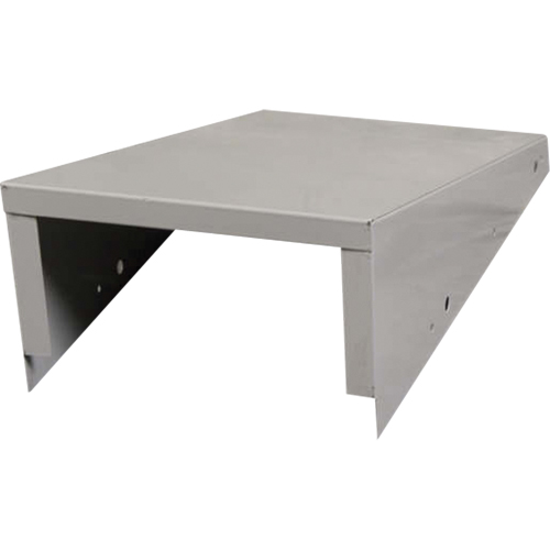 Clean Line Economy Lockers Slope Top, 1 Bank, 18" D x 12" W x 6" H, Grey, Steel Haskins Industrial Inc.