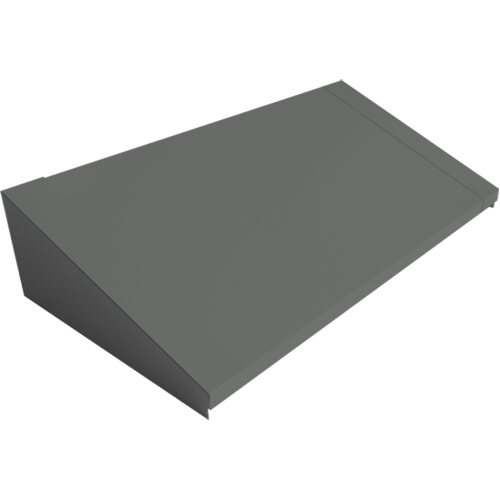 Dessus inclin&eacute; pour casiers robustes enti&egrave;rement soud&eacute; Concorde, Bloc de 3, 18" p x 36" la x 6" ha, Acier Haskins Industrial Inc.