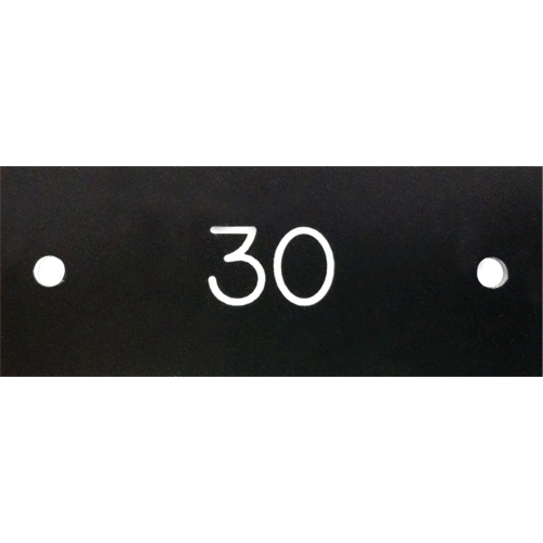 Locker Number Plates Haskins Industrial Inc.