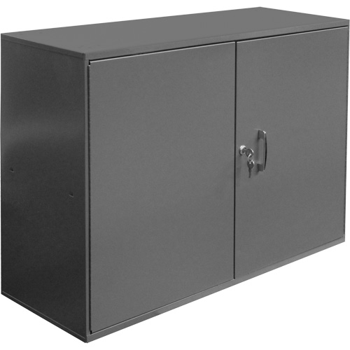 Abrasive Accessory Cabinet, Steel, 2 Drawers, 33-3/4" x 11-7/8" x 23-7/8", Grey Haskins Industrial Inc.