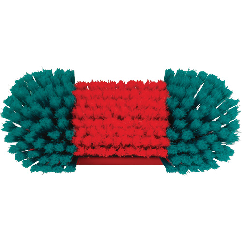 Brosse avec t&ecirc;te ajustable et alimentation en eau pour v&eacute;hicules de la s&eacute;rie Transport Haskins Industrial Inc.