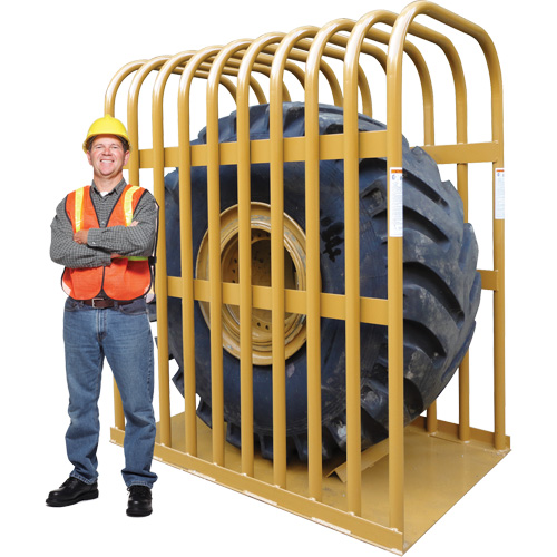 Cage de gonflage &agrave; 10 barres Earthmover T111 Haskins Industrial Inc.