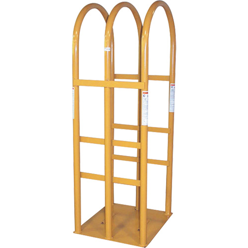 T104 3-Bar Earthmover Tire Inflation Cage Haskins Industrial Inc.