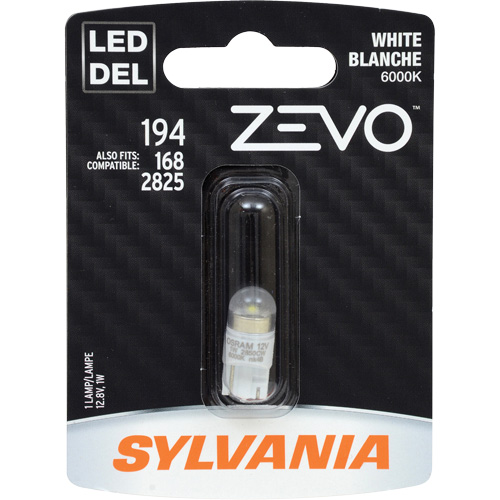 195 Zevo&reg; Mini Automotive Bulb, LED, 0.7 W, White Haskins Industrial Inc.