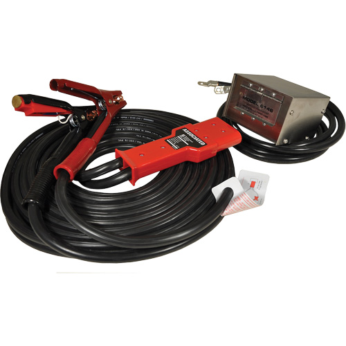 Heavy-Duty Tangle-Free Plug-In Booster Cable, 1 AWG, 800 A, 25' Cable Haskins Industrial Inc.