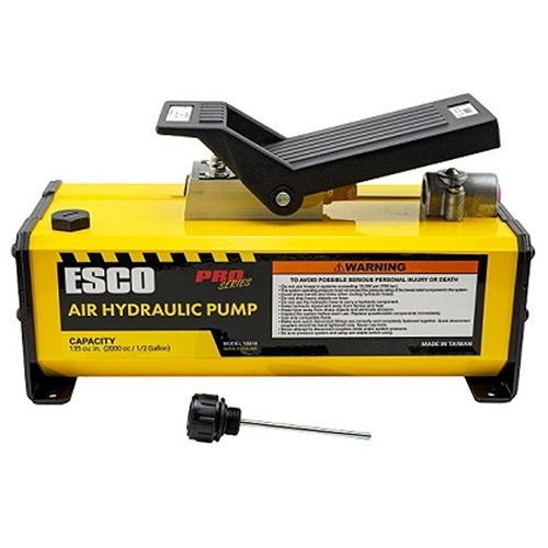 Pro Series 1/2 Gallon Air Hydraulic Pump Haskins Industrial Inc.
