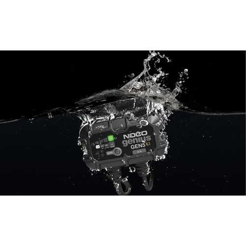 Chargeur de batterie embarqu&eacute; &agrave; 1 sortie de 5 amp&egrave;res Gen5X1 Genius Haskins Industrial Inc.