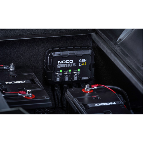 Genius&reg; Gen5X3 3-Bank, 15-Amp On-Board Battery Charger Haskins Industrial Inc.