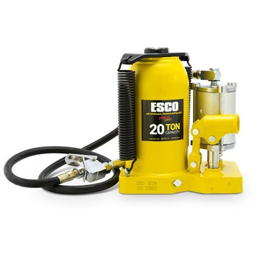 Cric-bouteille de s&eacute;rie Pro, 20 tonne(s), Air comprim&eacute;/hydraulique, 20" Hauteur &eacute;lev&eacute;e Haskins Industrial Inc.
