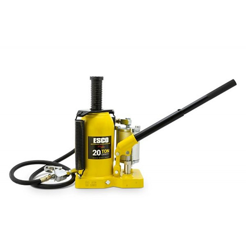 Cric-bouteille de s&eacute;rie Pro, 20 tonne(s), Air comprim&eacute;/hydraulique, 20" Hauteur &eacute;lev&eacute;e Haskins Industrial Inc.