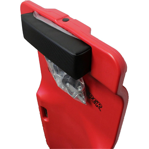 Red Low Profile Plastic Creeper Haskins Industrial Inc.