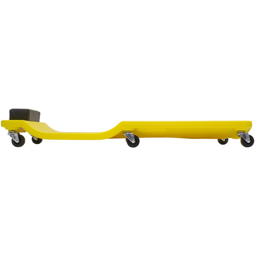 Yellow Low Profile Plastic Creeper Haskins Industrial Inc.