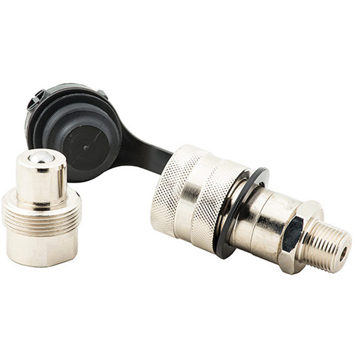 Jeu de raccords &agrave; d&eacute;bit &eacute;lev&eacute;, Acier, 3/8", NPTF femelle/NPTF m&acirc;le, 10 000 PSI Haskins Industrial Inc.