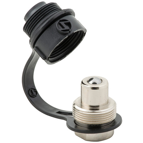 Coupler High Flow Male Side, Steel, 3/8", Male NPTF, 10000 PSI Haskins Industrial Inc.