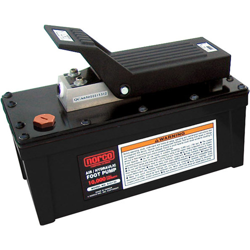 Air Hydraulic 10000 PSI Foot Pump Haskins Industrial Inc.