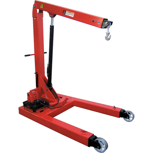 Electro Hydraulic Floor Crane, 6613.87 lbs. (3 tons) Capacity Haskins Industrial Inc.