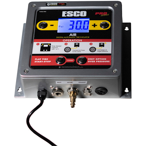 Gonfleur num&eacute;rique mural en aluminium pour pneus Haskins Industrial Inc.