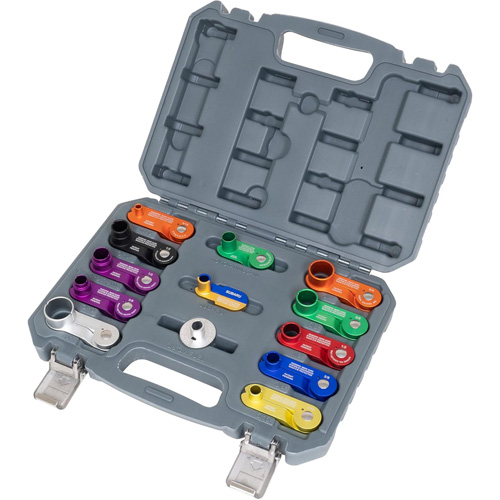 Jeu de d&eacute;connexions &agrave; ressort en aluminium 13 mcx Haskins Industrial Inc.