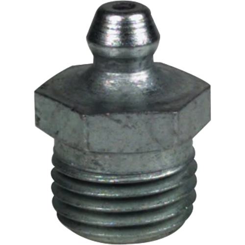 Raccord de graissage droit tr&egrave;s court, Acier, Filetage de 0,25 NPT Haskins Industrial Inc.