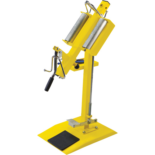 Manual Tire Spreader with Tilting Pedal Haskins Industrial Inc.