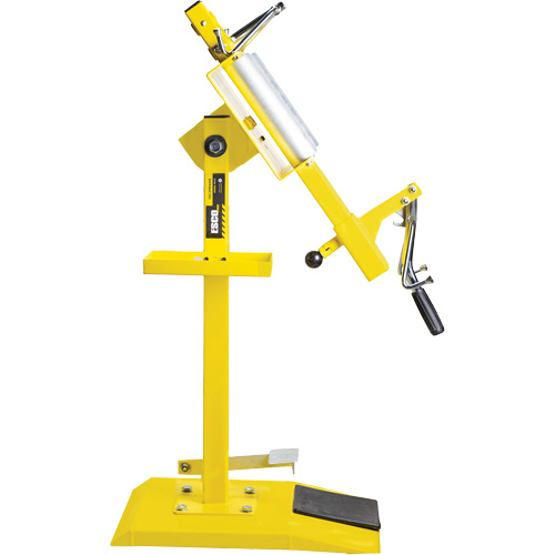 Manual Tire Spreader with Tilting Pedal Haskins Industrial Inc.