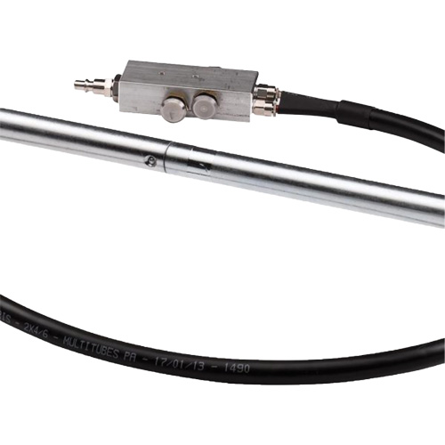 Portable 2-Stage Jack, 11 Ton(s)/22 Ton(s), Air Hydraulic Haskins Industrial Inc.