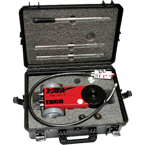 Portable 2-Stage Jack, 11 Ton(s)/22 Ton(s), Air Hydraulic Haskins Industrial Inc.