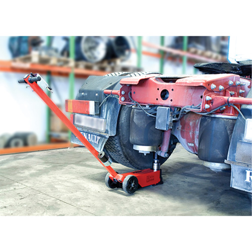 Cric &agrave; 2 &eacute;tapes, 22 tonne(s)/44 tonne(s), Air comprim&eacute;/hydraulique Haskins Industrial Inc.