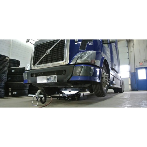 Cric de service de plancher, 14 tonne(s) Capacit&eacute;, 8-1/4" Abaiss&eacute;e, 20" &eacute;lev&eacute;e, Air comprim&eacute;/hydraulique Haskins Industrial Inc.