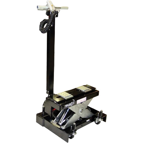 Floor Service Jack, 12 Ton(s) Capacity, 7-1/2" Lowered, 15-3/4" Raised, Air Hydraulic Haskins Industrial Inc.