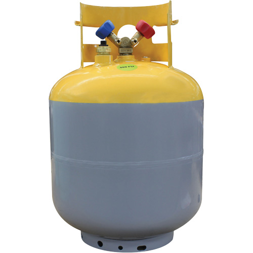 50 Lbs DOT-Approved Recovery Cylinder with Float Switch Haskins Industrial Inc.