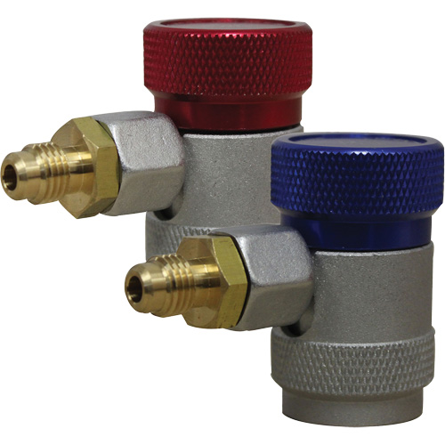 Coupleur de s&eacute;curit&eacute; manuel R134a haute pression 1/4” FL-M x 16 Haskins Industrial Inc.