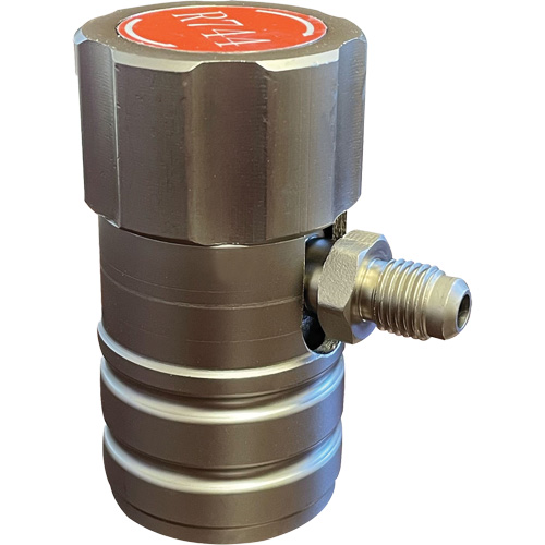 High Side CO2 Manual R744 Coupler Haskins Industrial Inc.