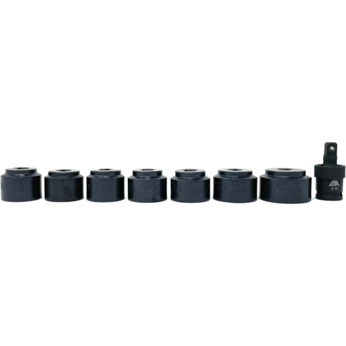 8 Pc. Extra-Low-Profile Oil Filter Socket Set Haskins Industrial Inc.