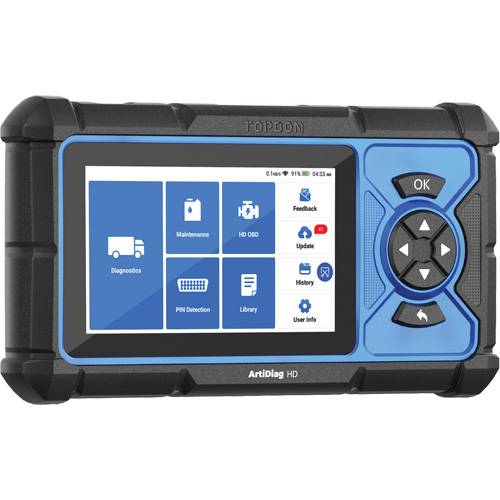 ArtiDiag HD 5" Heavy-Duty Scan Tool with Service Functions Haskins Industrial Inc.