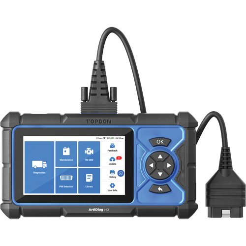 ArtiDiag HD 5" Heavy-Duty Scan Tool with Service Functions Haskins Industrial Inc.