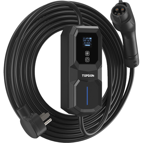 PulseQ AC Portable NEMA 6-50 Plug, 32 A, Level 2 AC, Type 1 (SAE J1772) Connector Haskins Industrial Inc.