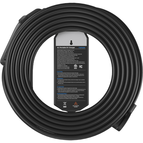 PulseQ AC Portable NEMA 6-50 Plug, 32 A, Level 2 AC, Type 1 (SAE J1772) Connector Haskins Industrial Inc.