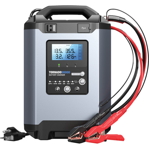Alimentation stable 90 A et chargeur intelligent 12 V/24 V Tornado90000 Haskins Industrial Inc.