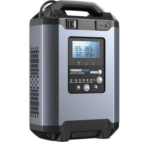 Tornado90000 90A Stable Power Supply & Smart Charger 12V/24V Haskins Industrial Inc.