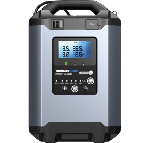 Alimentation stable 90 A et chargeur intelligent 12 V/24 V Tornado90000 Haskins Industrial Inc.