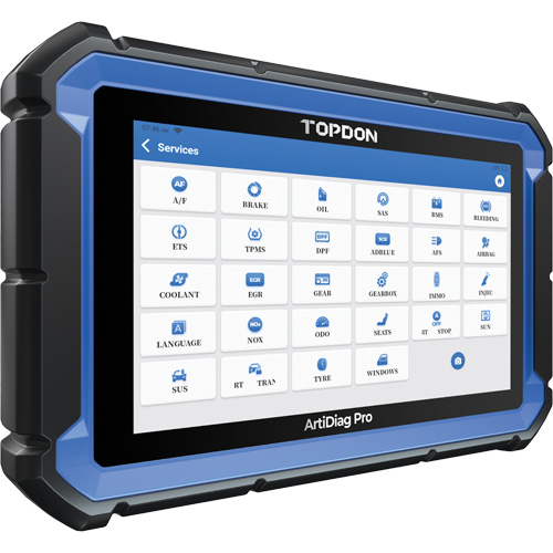 ArtiDiag Pro 7" Scan Tool with Service Functions & Bi-Directional Controls Haskins Industrial Inc.