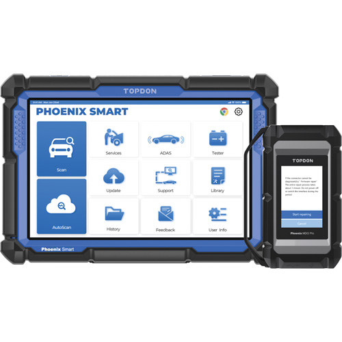 Phoenix Smart – Outil de diagnostic de niveau constructeur avec &eacute;cran 10,1", programmation bas&eacute;e sur l'infonuage et protocoles avanc&eacute;s Haskins Industrial Inc.