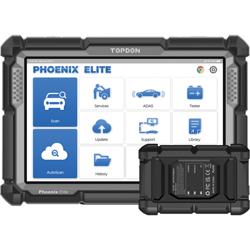 Phoenix Elite 10.1" OE-Level Scan Tool with Cloud-Based Programming & CANFD Haskins Industrial Inc.